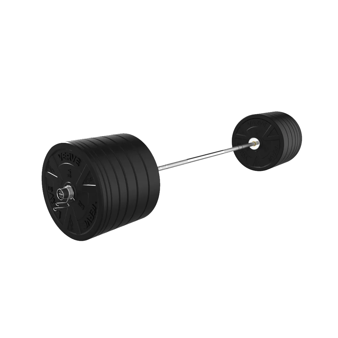 195kg-barbell-black-bumper-weight-set-15kg-bar