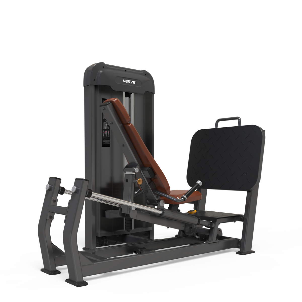 VERVE Pin Loaded Seated Leg Press - Makoto Series